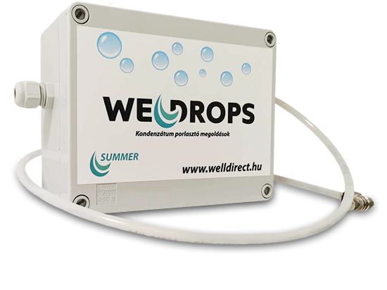 WellDrops klíma kondenzvíz porlasztó rendszer