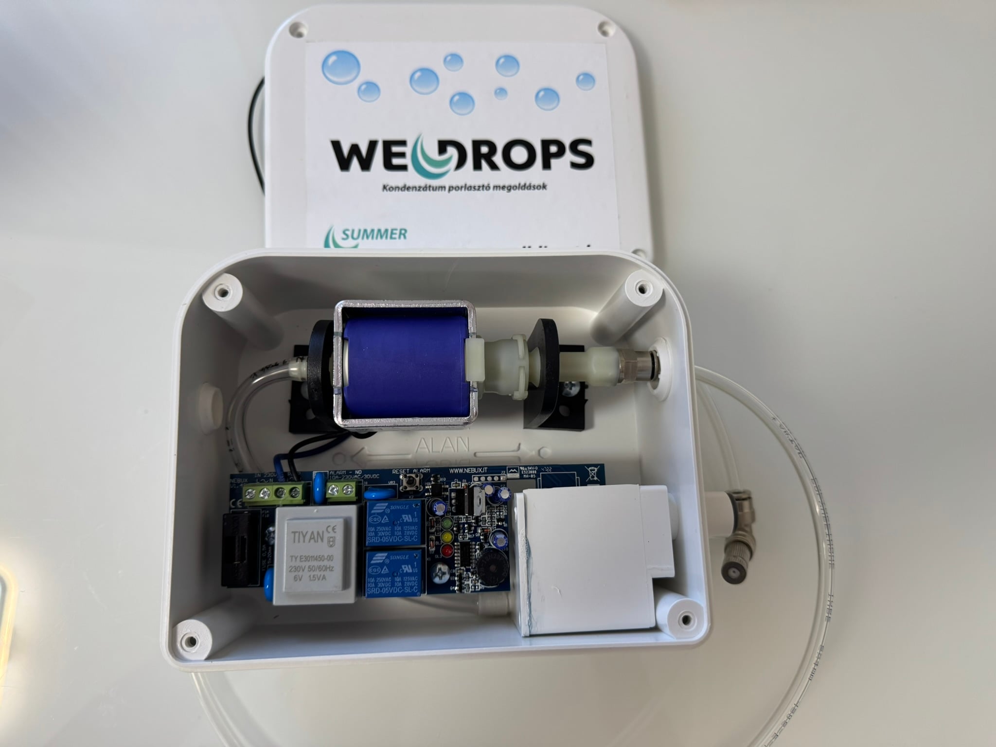 WellDrops kondenzvíz porlasztó rendszer