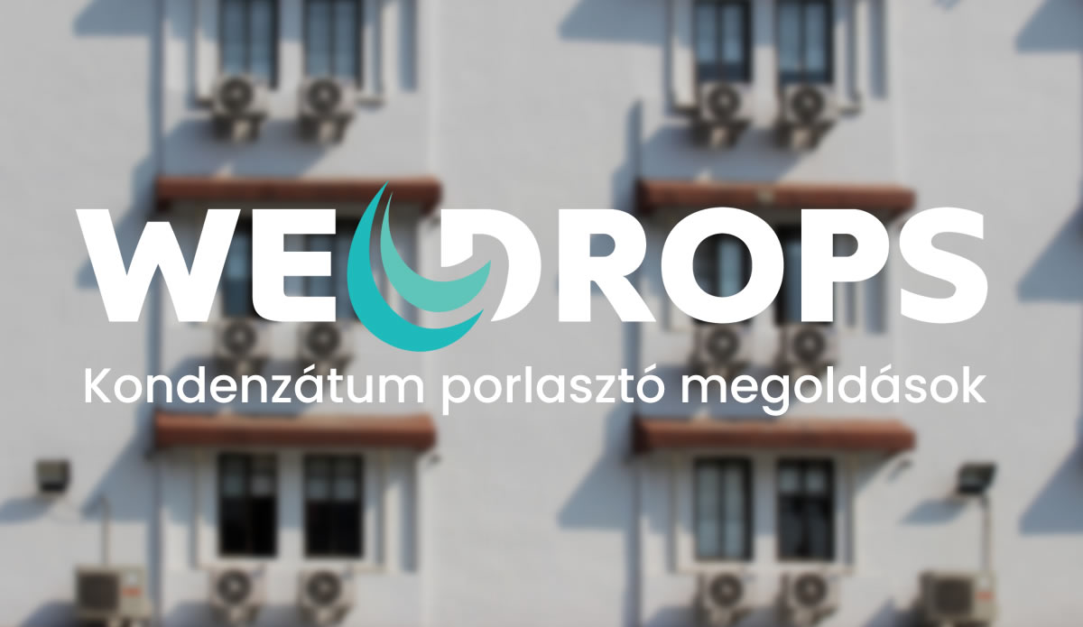 WellDrops klíma kondenzvíz porlasztó berendezés bemutató videó